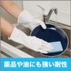 Family Premium Strong Nitrile Rubber Gloves, Large, Off White, Thin,