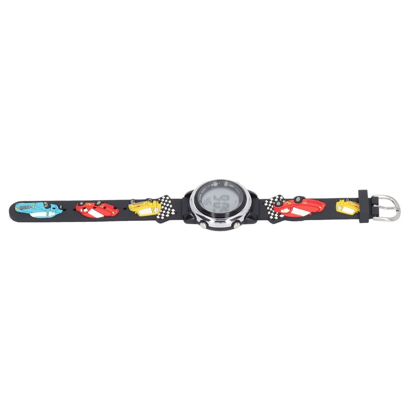 Boy Digital Watch Cartoon Waterproof Stylish Multifunctional LED Backlight Sports
