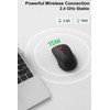 VEN-DENS Wireless Mouse – 2.4GHz USB Optical Mouse with Adjustable
