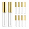Frcolor Lip Gloss Tube Lip 10ml Clear Container Divider Bottle