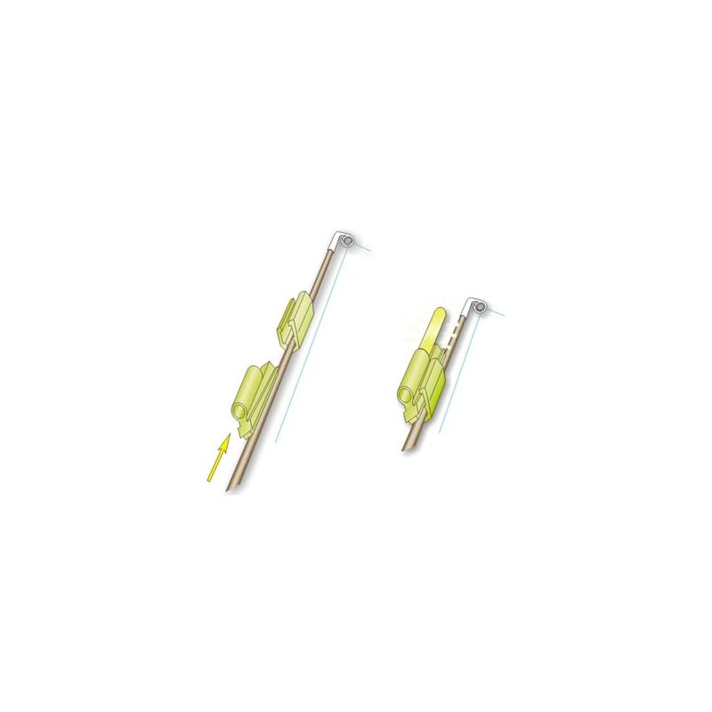 Stonfo Knicklichthalter Gr. 2 - 2,5-3,7 mm - geeignet für