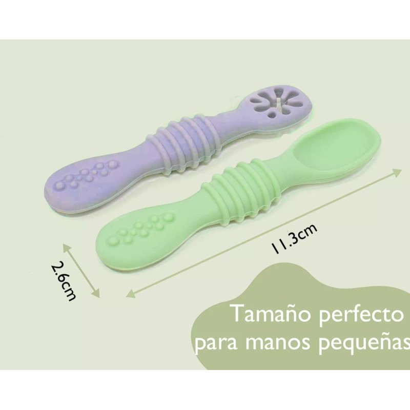 TAIMEI Juego De Cucharas Para Bebé 6pack Multicolor, Etapas 1