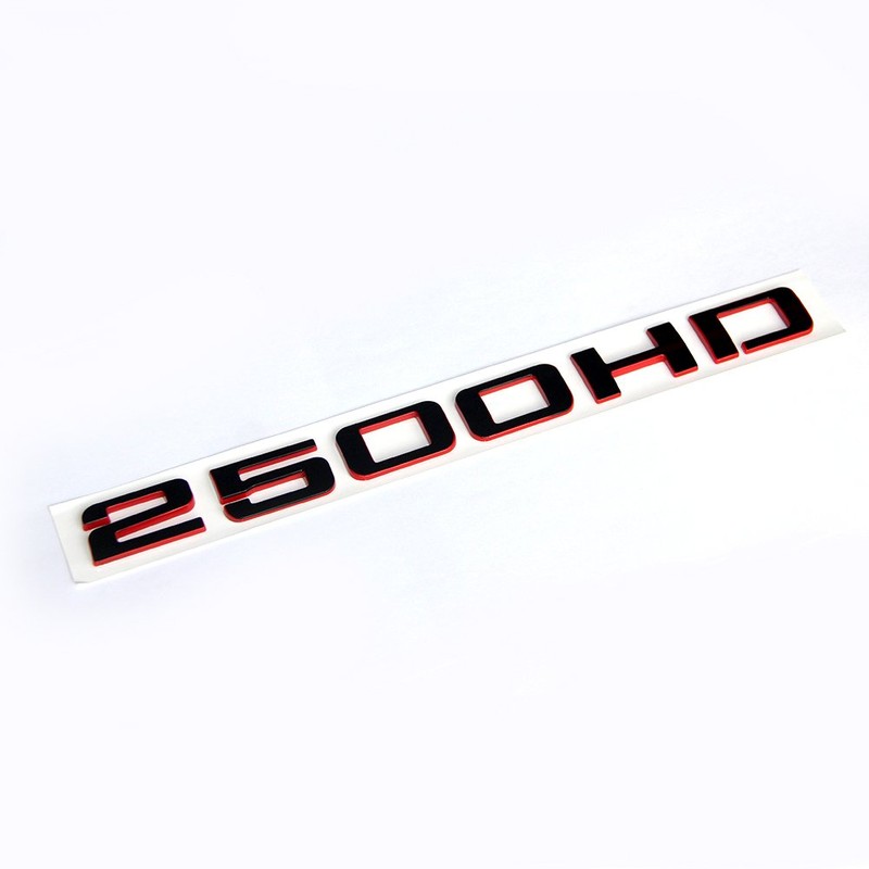 2pack OEM 2500HD Letter Nameplate Emblems 2500 HD Badge Replacement