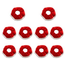 Bohue 10pcs Hair Scrunchies Cute Rope Elastic Ties Stretchy Hair Ties Ponytail Holder Christmas Hair Accessories for Women Girls