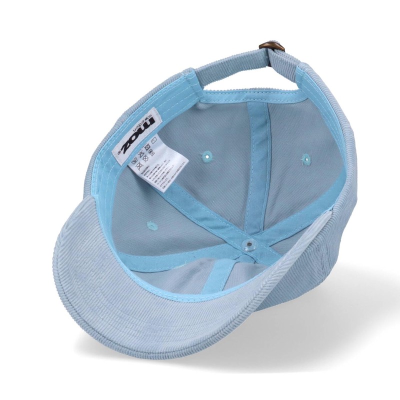 Mozu Kid's Logo Corduroy Cap, Hat, blue