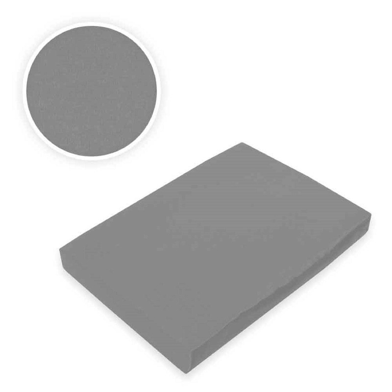 Exclusive Home Textile Jersey Fitted Sheet Elasticated Edging, 60 x