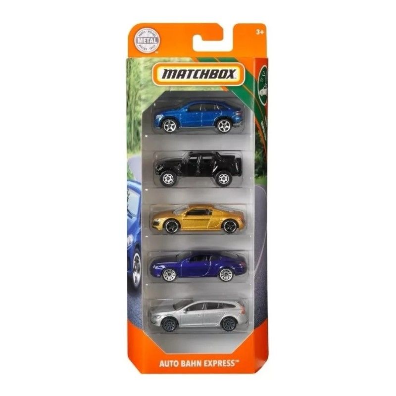 Matchbox Vehículo De Juguete Matchbox Surtido 5 Pack 1:64