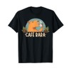 Cafébara Cafe Bara X Water Pig Funny Coffee Capybara T-Shirt
