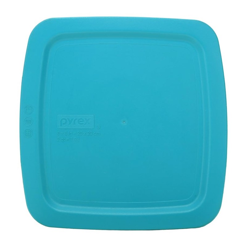 Pyrex C-222-PC 2qt Turquoise Easy Grab Food Storage Replacement Lid