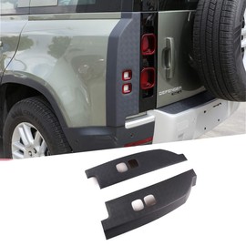 CHEYA ABS Black Body Anti-scratch Protection Cover Trim Kit for Land Rover Defender 110 2020 Accessories (Taillight)