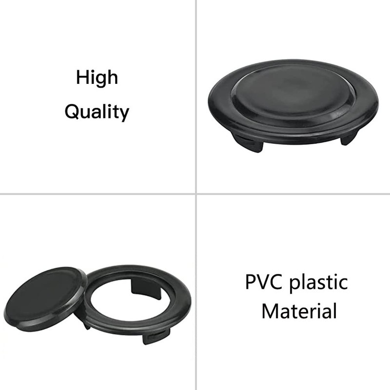 DHinkyoung 2 Set Parasol Hole Rings Plastic Patio Umbrella Table