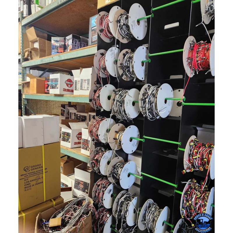 GRAND GENERAL CONTINUOUS 2-PRONG LIGHT PLUG WIRE HARNESS ROLL -