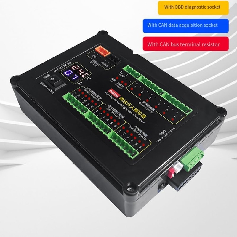 Cucioki PD60 Fuel Injection Ignition Simulator ECU Maintenance Platform Testing