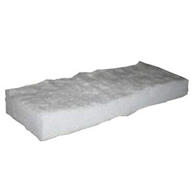 Keramische Watte Keramikschwamm 300x100x13 für Ethanol Kamine Brenner Brennstoffdosen