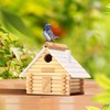 CEDAR ALPHA New Premium Wooden Lincolnlog Bird House Kit -