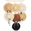 ZYP 7 Hats Style Macrame Hat Hanger Hat Rack for