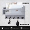 Nekon Mail and Key Holder for Wall Decorative, 11 Inch