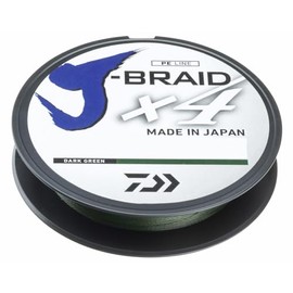 Daiwa J-Braid X4 135m Dark Green 0.13mm