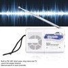 Mini AM FM Radio Manual Operation Easy Adjustment Memory Function
