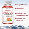 Cápsulas De Aceite De Krill Antártico Astaxantina Omega-3