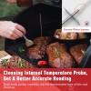 Entsong Grill Temperature Meat Probe Sensor Replacement for Camp Chef
