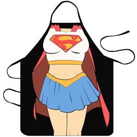 ABCTen Funny Creative Apron Kitchen Cooking Grilling Baking Party Apron Gift For Women Wife Girl