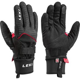 LEKI Goods, black-red, 6.5