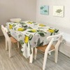 Walmsco Tablecloth Yellow Lemon Butterfly Decor For Dining Room Kitchen