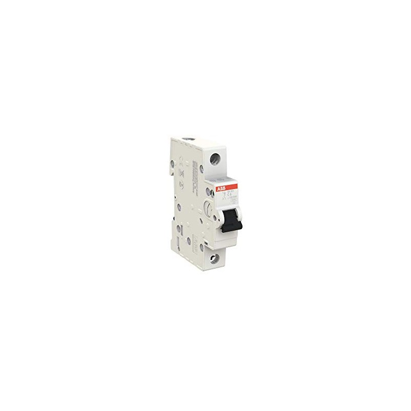 ABB SH201-C6 Miniature Circuit Breaker, 1 Pole, 6 Amp (ABB2CDS211001R0064)