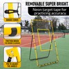 Volleyball Rebounder Net 4X7 ft - Training Equipment for Teams