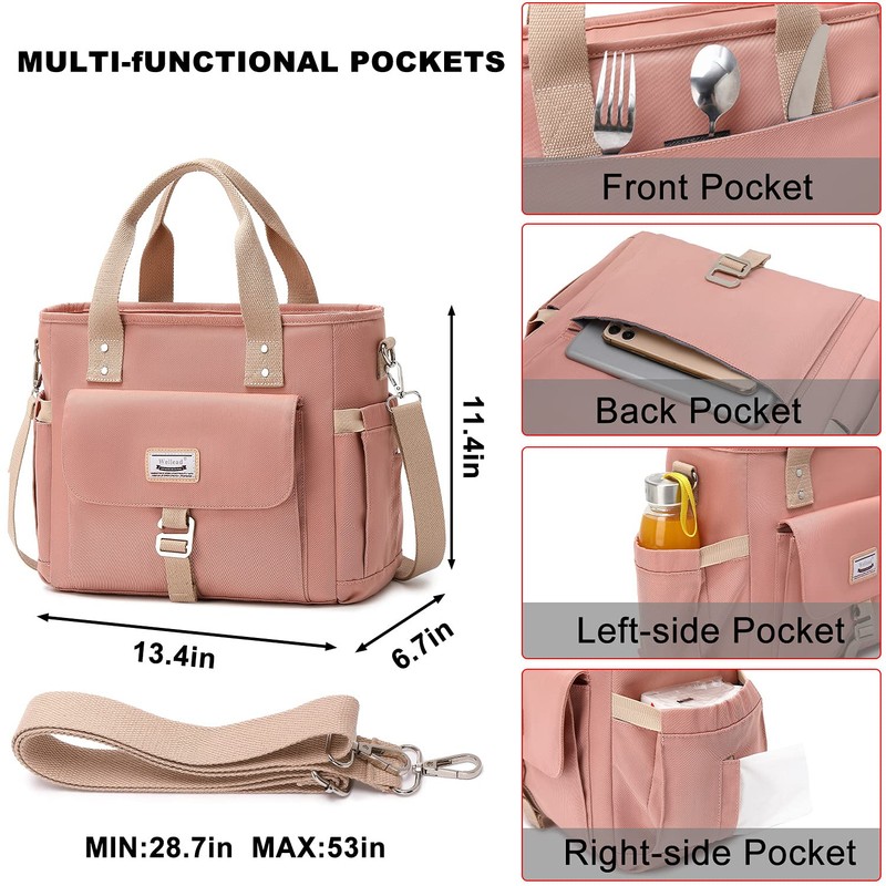 Weitars Lunch Bag for Women Work,Insulated Lunch Box Extra Large