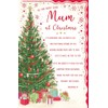 Regal Publishing Sentiment Christmas Card Mum - 12 x 8