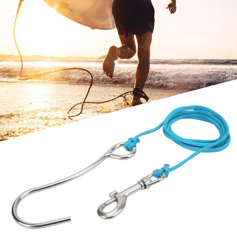 Risegun Diving Reef Hook, Stainless Steel Reef Single Hook with