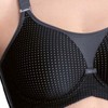 Anita Women's Underwired Sports Bra Performance wireX 5599 Black/Anthracite 32G