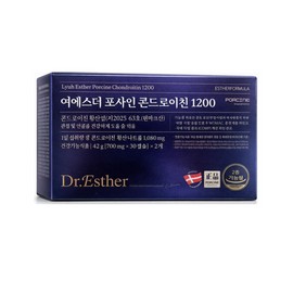 Yeo Esther Fossain Chondroitin 1200 700mg 60 tablets 1 box / 여에스더 포사인 콘드로이친 1200 700mg 60정 1박스