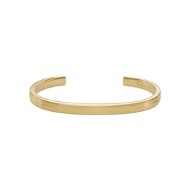 Fossil men's bangle All Stacked Up stainless steel gold-tone, JF04557710