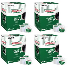 96 K Cups of Krispy Kreme Classic Decaf Coffee