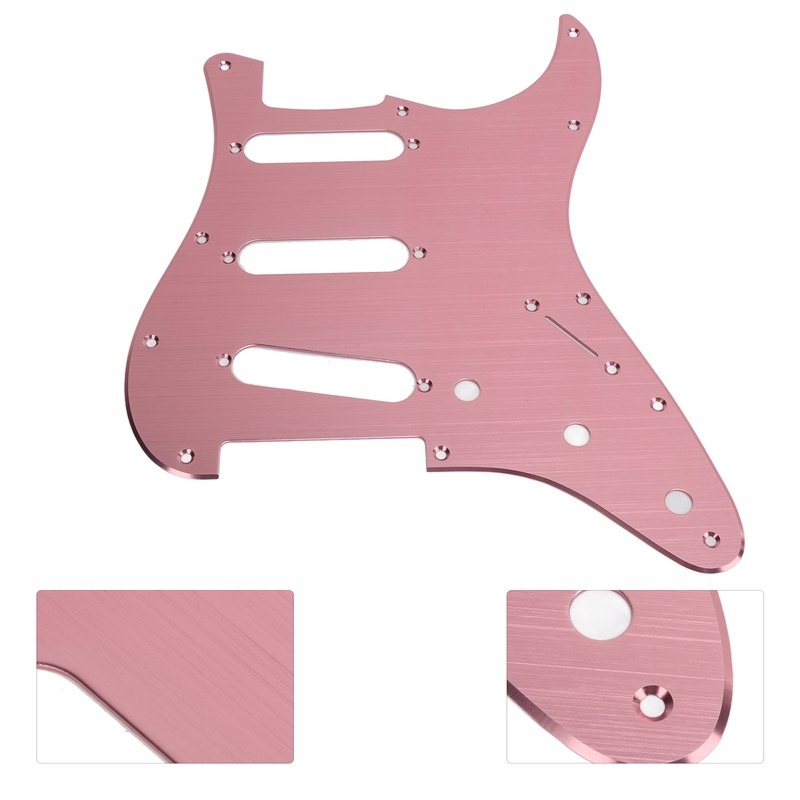 Guitar Pickguard Matte Scratch Resistant Metal Protection Plate for ST