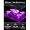 Kootek Laptop Cooling Pad, Laptop Cooler with 5 Quiet Fans