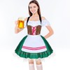 ramede 6 Pcs Women Beer Oktoberfest Costume German Dress Skirt