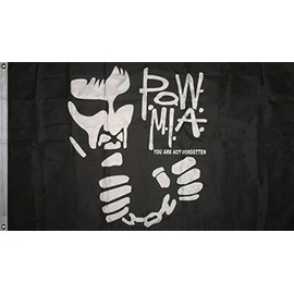 Trade Winds 3x5 USA Pow Mia Powmia Shackles Prisoner Flag 3'x5' Banner Grommets Fade Resistant Premium