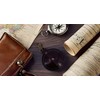 MIKA Unisex Key Ring Small Genuine Leather/Saddle Leather, Key Case