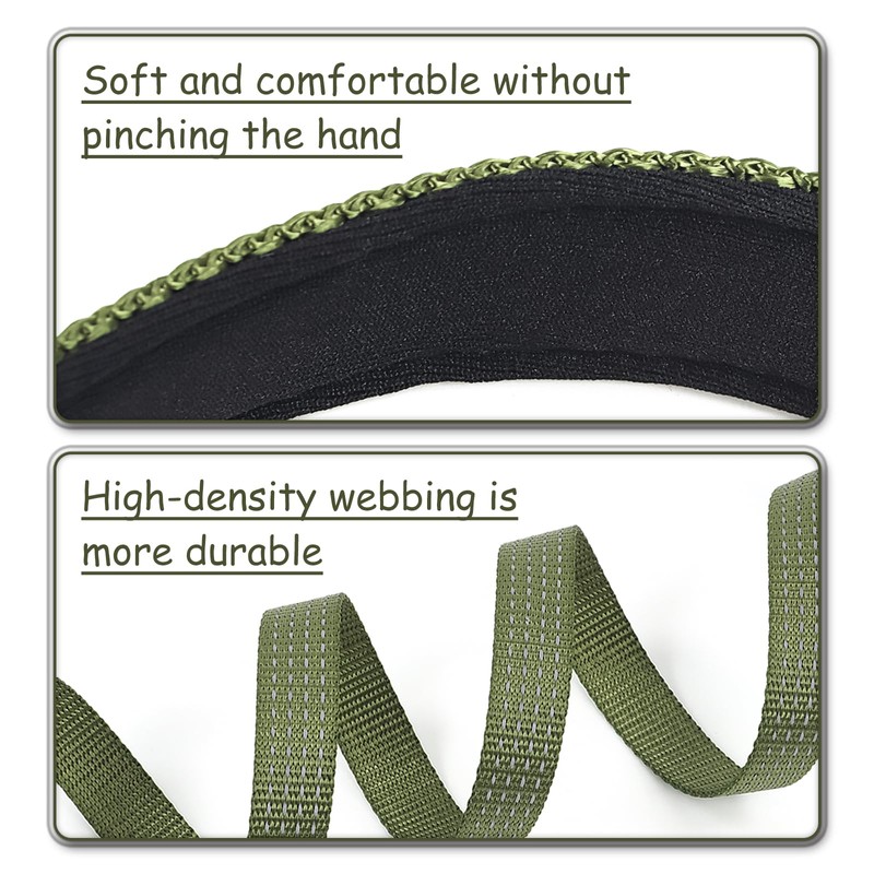 Wolfone Army Green 10m Long Line Dog Lead Strong Nylon