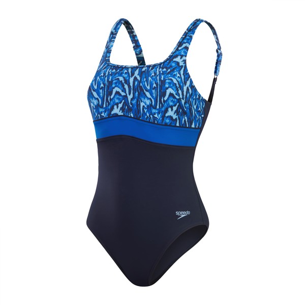 Speedo Women's Swimming Costume, blue