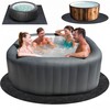 90 * 90 inch Round Hot Tub Mat, Extra Large