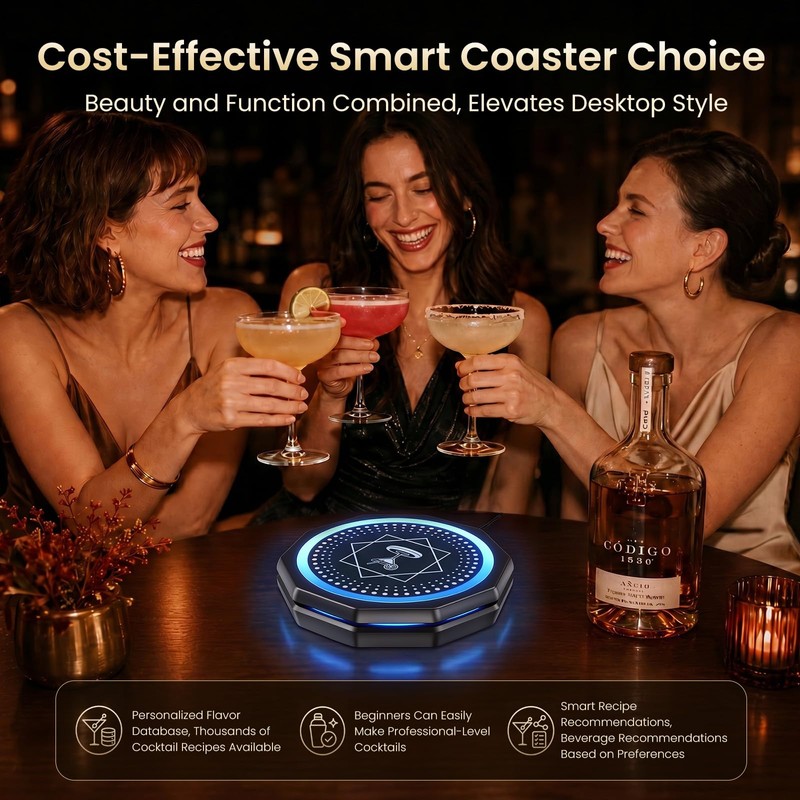 Smart Cocktail Maker, App Controlled Automatic Cocktail Mixing Machine, Home