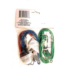 Tool Bench Bungee Cords (6 Pack, 3 Sizes, Multi-Color)