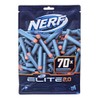 Nerf Elite 2.0 70-Dart Nachfüllpackung – Enthält 70 Nerf Elite