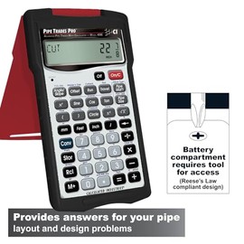 Calculadora para matemática oficio tubo avanzado Pro 4095 oficios tubos | Advanced Pipe Layout and Design Math, For Pipefitters, Steamfitters, Sprinkl