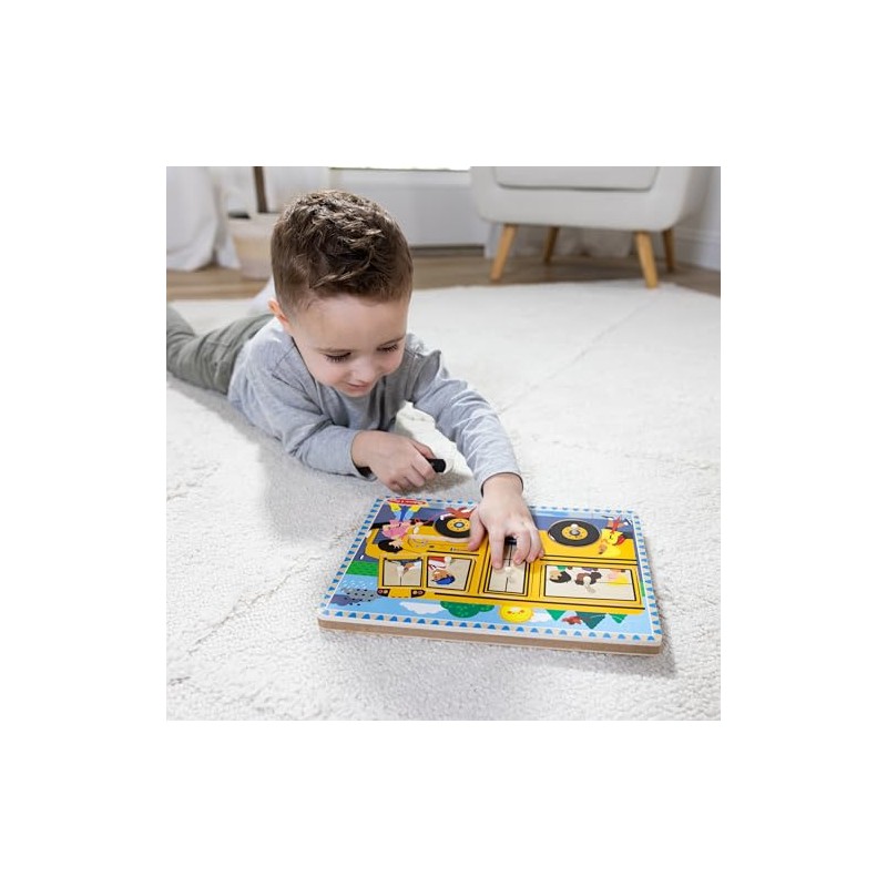 Melissa & Doug rompecabezas con sonido, de 6 piezas